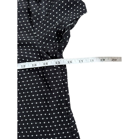Anthropologie Maeve Classic Academia School Polkadot Classic Mini Shift Dress XS - Picture 5 of 6